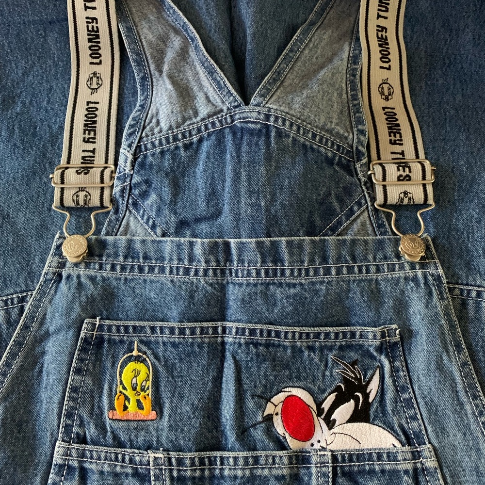 Warner Bros. Looney Tunes Denim Overalls